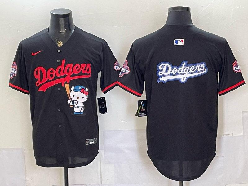 Men Los Angeles Dodgers blank black Game 2026 Nike MLB Jersey 0657006->los angeles dodgers->MLB Jersey